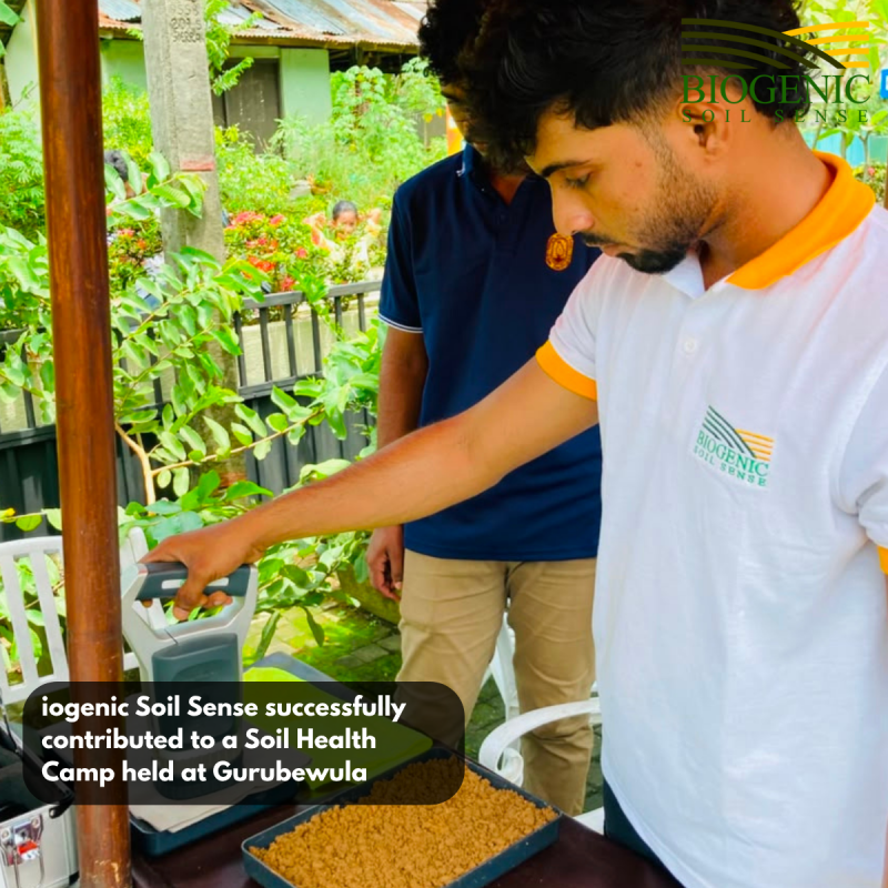 Biogenic Soil Sense successfully contributed to a Soil Health Camp held at Gurubewula, bringing rapid soil analysis and practical nutrient advisory directly to the farming community.