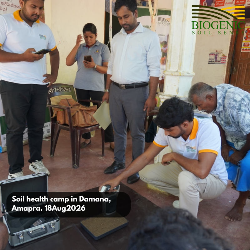 Soil health camp in Damana, Amapra. 18Aug2026