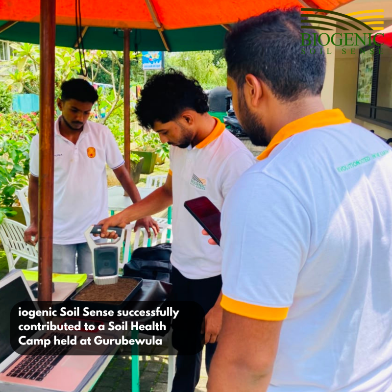 Biogenic Soil Sense successfully contributed to a Soil Health Camp held at Gurubewula, bringing rapid soil analysis and practical nutrient advisory directly to the farming community.