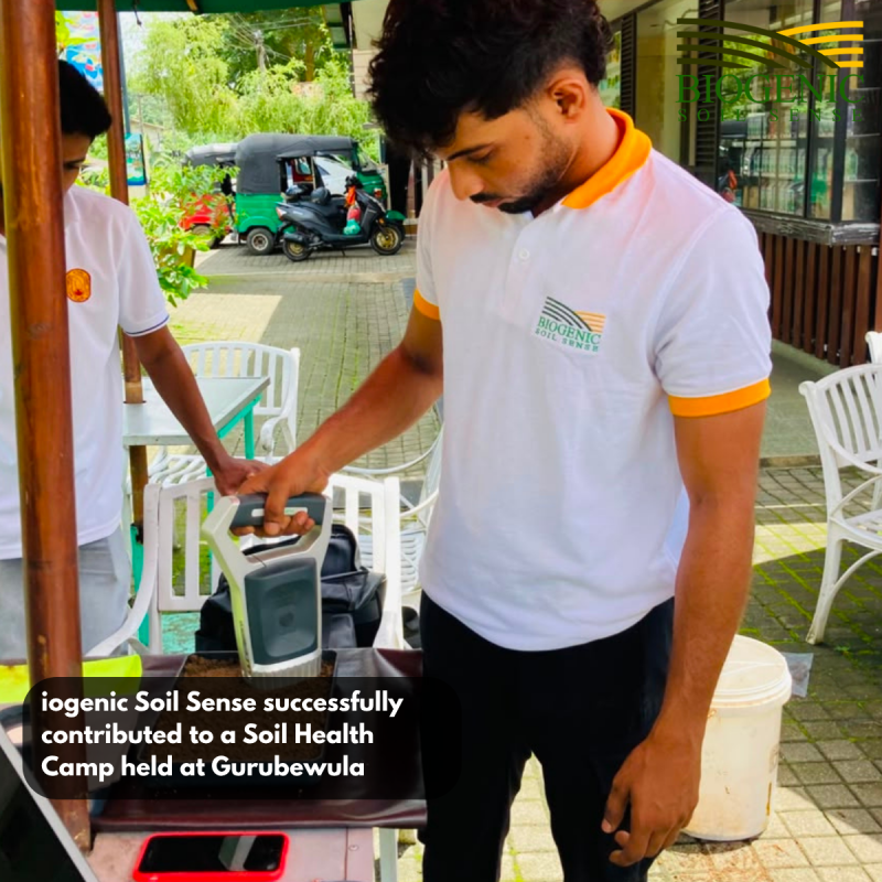 Biogenic Soil Sense successfully contributed to a Soil Health Camp held at Gurubewula, bringing rapid soil analysis and practical nutrient advisory directly to the farming community.