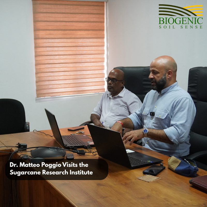 Advancing Sensor Based Agricultural Diagnostics in Sri Lanka: Dr. Matteo Poggio Visits the Sugarcane Research Institute