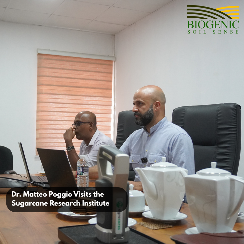 Advancing Sensor Based Agricultural Diagnostics in Sri Lanka: Dr. Matteo Poggio Visits the Sugarcane Research Institute