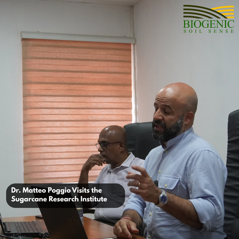Advancing Sensor Based Agricultural Diagnostics in Sri Lanka: Dr. Matteo Poggio Visits the Sugarcane Research Institute