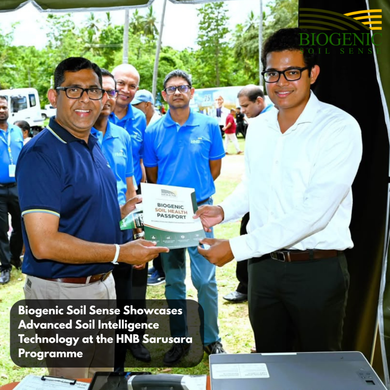Biogenic Soil Sense Showcases Advanced Soil Intelligence Technology at National Fertiliser Day Programme in Dehiowita